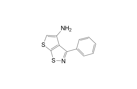 Thieno[3,2-d]isothiazol-4-amine, 3-phenyl-