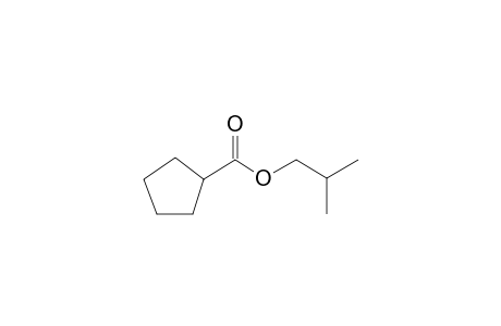 Cyclopentanecarboxylic acid, 2-methylpropyl ester