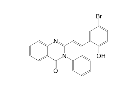 4(3H)-quinazolinone, 2-[(E)-2-(5-bromo-2-hydroxyphenyl)ethenyl]-3-phenyl-