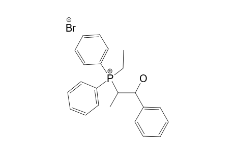 (1-HYDROXY-1-PHENYL-PROP-2-YL)-ETHYL-DIPHENYL-PHOSPHONIUM-BROMIDE;MAJOR-BETA-HPS
