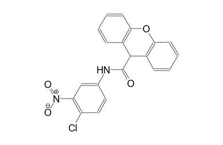 N-(4-chloro-3-nitrophenyl)-9H-xanthene-9-carboxamide
