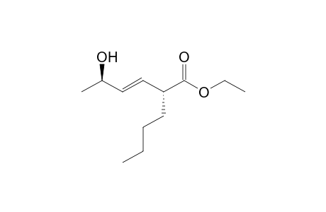 Ethyl (E)-5-Hydroxy-2-(1-butyl)-3-hexenoate
