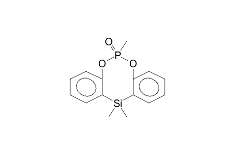 4,5:7,8-DIBENZO-2,6,6-TRIMETHYL-2-OXO-1,3,2,6-DIOXAPHOSPHASILOCINE