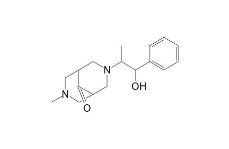 3-[2'-Hydroxy-1'-methyl-2'-phenylethyl]-7-methyl-3,7-diazabicyclo[3.3.1]nonan-9-one