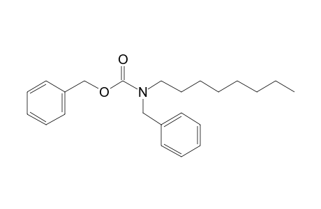 Carbonic acid, monoamide, N-benzyl-N-octyl-, benzyl ester