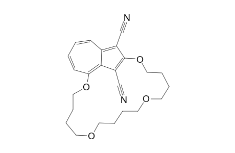 1,3-Dicyano-2,4-(oxybutoxybutoxybutoxy)-1,3-azulene