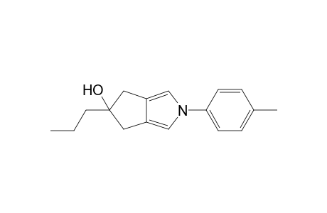 2-(4-methylphenyl)-5-propyl-4,6-dihydrocyclopenta[c]pyrrol-5-ol