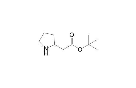 2-(2-pyrrolidinyl)acetic acid tert-butyl ester