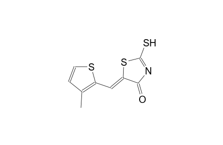 (5Z)-5-[(3-methyl-2-thienyl)methylene]-2-sulfanyl-1,3-thiazol-4(5H)-one