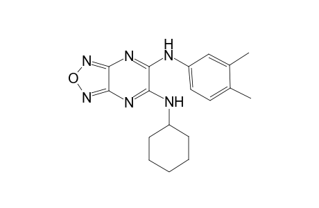 Furazano[3,4-b]pyrazine-5,6-diamine, N-cyclohexyl-N'-(3,4-dimethylphenyl)-