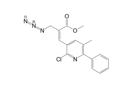 Methyl 2-(azidomethyl)-3-(2'-chloro-5'-methyl-6'-phenylpyridin-3'-yl)prop-2-enoate