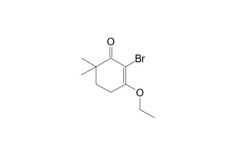 2-bromo-3-ethoxy-6,6-dimethylcyclohex-2-en-1-one