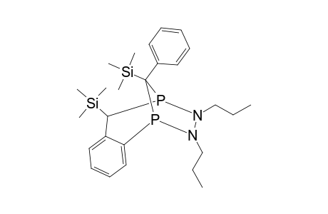 10,11-DIPROPYL-12-PHENYL-8,12-BIS-(TRIMETHYLSILYL)-10,11-DIAZA-1,9-DIPHOSPHATRICYCLO-[7.2.1.0(2,7)]-DODECA-2,4,6-TRIENE