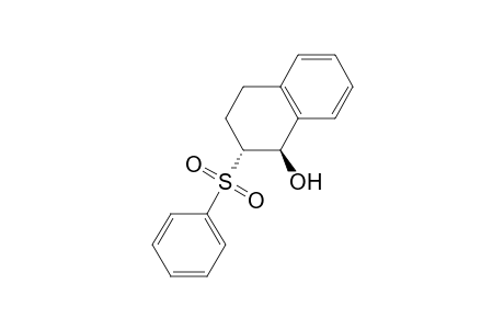 trans-2-Benzenesulfonyl-1.2,3,4-tetrahydronaphthalen-1-ol