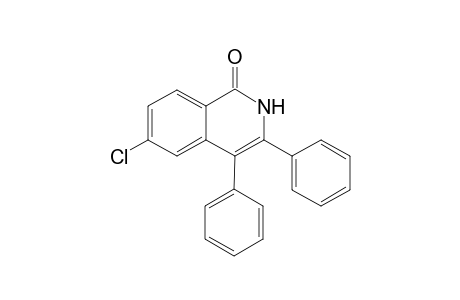 6-Chloro-3,4-diphenylisoquinolin-1(2H)-one