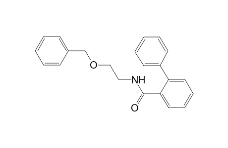 N-[2-(Benzyloxy)ethyl][1,1'-biphenyl]-2-carboxamide