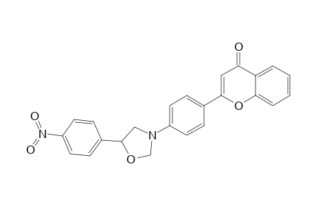 2-[4-[5-(4-NITROPHENYL)-OXAZOLIDIN-3-YL]-PHENYL]-4H-CHROMEN-4-ONE