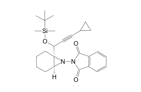 2-((1R,6S)-1-((S)-1-((tert-butyldimethylsilyl)oxy)-3-cyclopropylprop-2-yn-1-yl)-7-azabicyclo[4.1.0]heptan-7-yl)isoindoline-1,3-dione