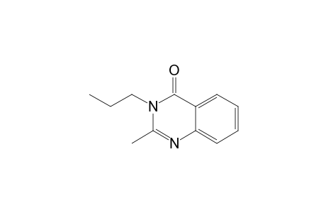 2-Methyl-3-propyl-4-quinazolone