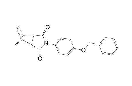 4-[4-(Benzyloxy)phenyl]-4-azatricyclo[5.2.1.0~2,6~]dec-8-ene-3,5-dione