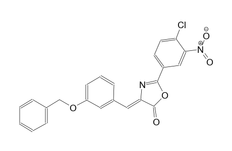 (4Z)-4-[3-(benzyloxy)benzylidene]-2-(4-chloro-3-nitrophenyl)-1,3-oxazol-5(4H)-one