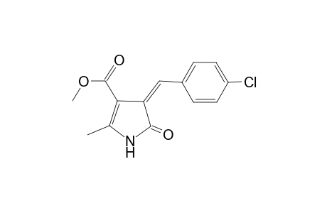 Methyl (4Z)-4-(4-chlorobenzylidene)-2-methyl-5-oxo-4,5-dihydro-1H-pyrrole-3-carboxylate