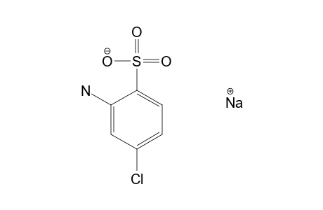 2-AMINO-4-CHLOROBENZENESULFONIC ACID, SODIUM SALT