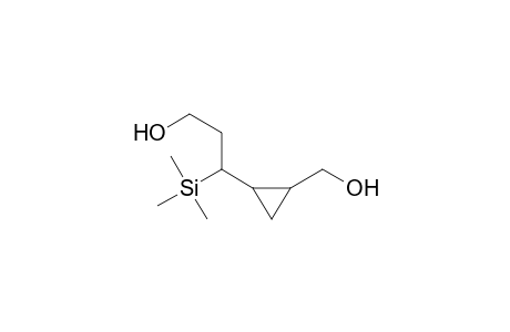 2-(hydroxymethyl)-1-[1-(trimethylsilyl)-3-hydroxy-propyl]-cyclopropane