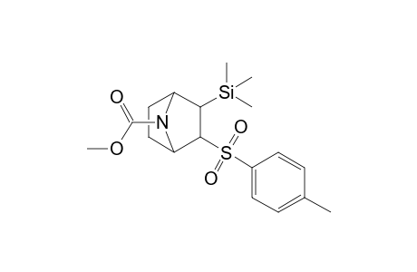 N-(Methoxycarbonyl)-3-(p-tolylsulfonyl)-2-(trimethylsilyl)-7-azabicyclo[2.2.1]heptane