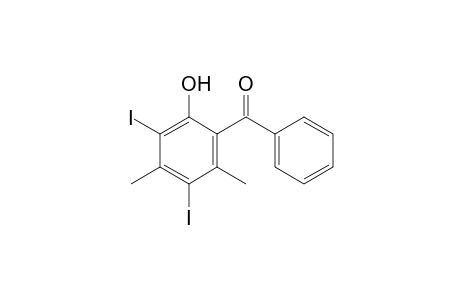 (2-Hydroxy-3,5-diiodo-4,6-dimethyl phenyl) phenyl methanone