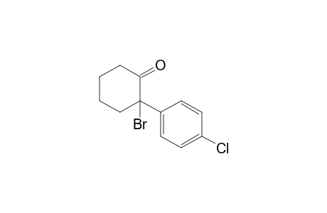 2-Bromo-2-(4-chlorophenyl)cyclohexanone
