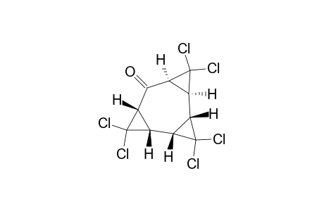 (1.alpha.,2.beta.,4.beta.,5.beta.,7.beta.,9.alpha.)-3,3,6,6,10,10-hexachlorotetracyclo[7.1.0.0(2,4).0(5,7)]-decan-8-one