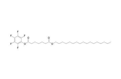 Pimelic acid, pentafluorophenyl heptadecyl ester