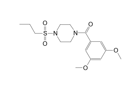 piperazine, 1-(3,5-dimethoxybenzoyl)-4-(propylsulfonyl)-