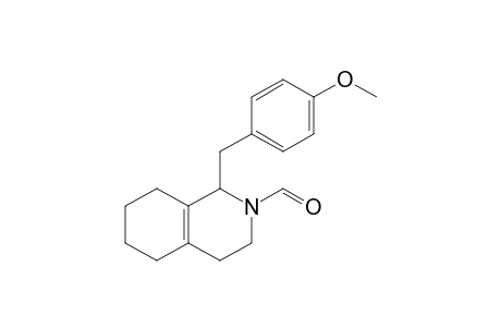 1-p-anisyl-3,4,5,6,7,8-hexahydro-1H-isoquinoline-2-carbaldehyde