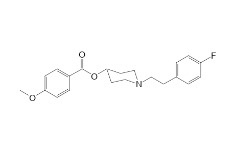 1-[2-(4-Fluorophenyl)ethyl]piperidin-4-yl-4-methoxy benzoate