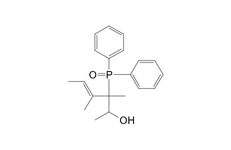 (2SR,3SR)-3-diphenylphosphinoyl-3,4-dimethylhex-4-en-2-ol