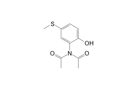 N-acetyl-N-(2-hydroxy-5-(methylthio)phenyl)acetamide