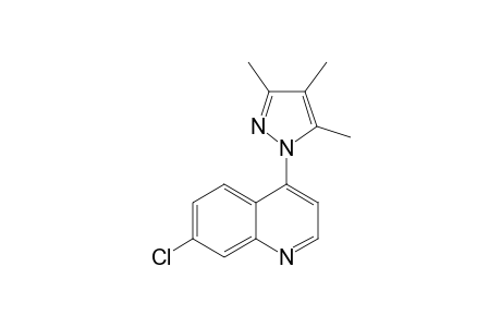 7-chloro-4-(3,4,5-trimethylpyrazol-1-yl)quinoline
