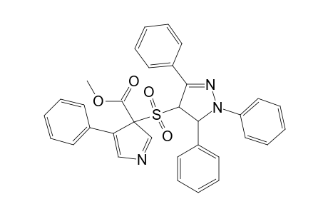 METHYL-3-(4',5'-DIHYDRO-1',3',5'-TRIPHENYL-PYRAZOL-4'-YLSULFONYL)-4-PHENYL-3H-PYRROLE-3-CARBOXYLATE