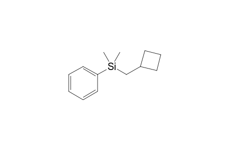 (Cyclobutylmethyl)dimethyl(phenyl)silane