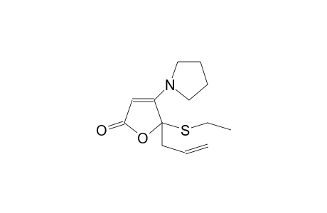 5-Allyl-5-ethylthio-4-(pyrrolidin-1-yl)-furan-2(5H)-one