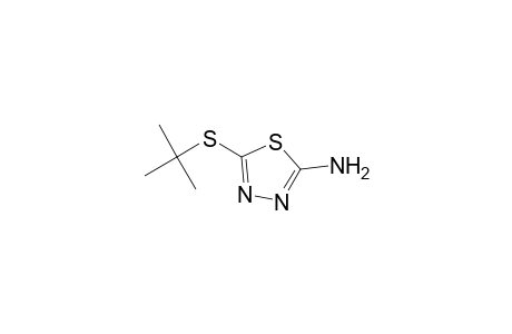 1,3,4-Thiadiazol-2-amine, 5-[(1,1-dimethylethyl)thio]-