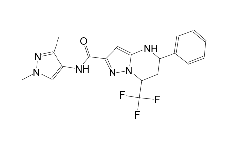 N-(1,3-dimethyl-1H-pyrazol-4-yl)-5-phenyl-7-(trifluoromethyl)-4,5,6,7-tetrahydropyrazolo[1,5-a]pyrimidine-2-carboxamide