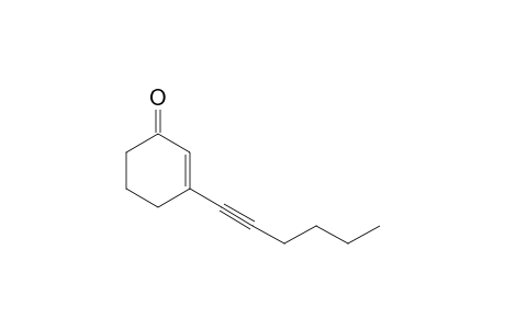 3-Hex-1-ynyl-1-cyclohex-2-enone