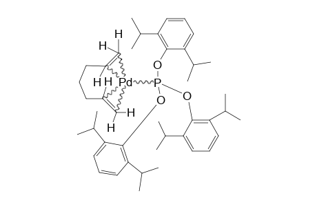 {(2,6-(I)PR2C6H3O)3P}PD(ETA(2),ETA(2)-C7H12)