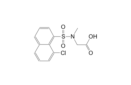 2-(N-methyl8-chloronaphthalene-1-sulfonamido)acetic acid