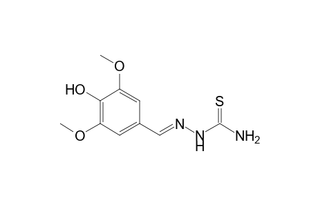 (E)-2-(4-hydroxy-3,5-dimethoxybenzylidene)hydrazinecarbothioamide