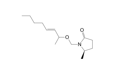 1-(trans-2-Octen-4-oxymethyl)-5(R)-Methyl-2-pyrrolidinone