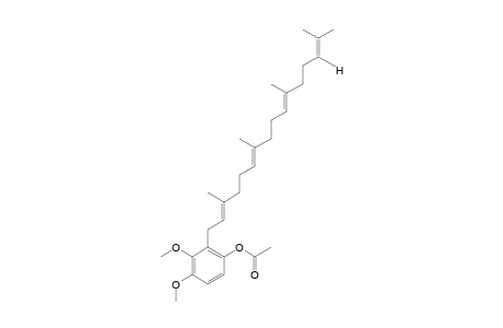 4-Acetoxy-3-(geranyl-geranyl)-1,2-dimethoxybenzene
